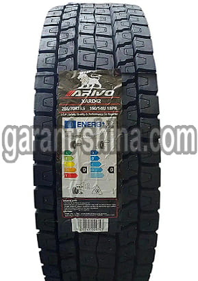 Arivo XARD42 (приводная) 235/75 R17.5 143/141J 18PR - Фото реального протектора с этикеткой